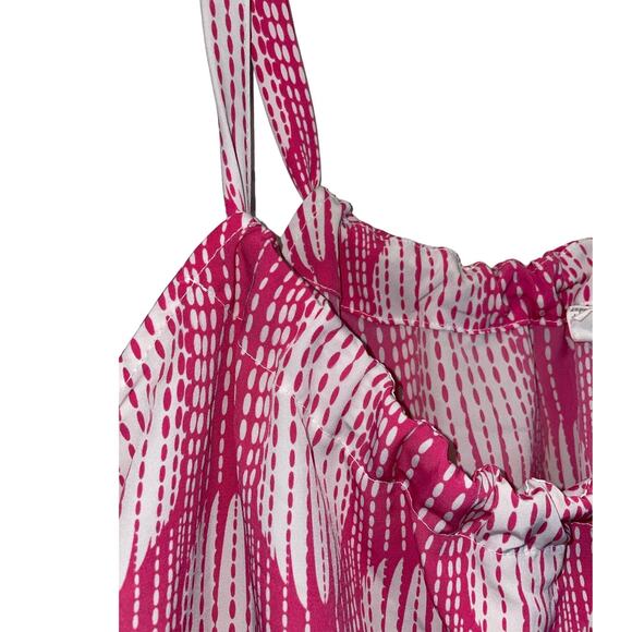 Old Navy Intimates Pink & White Sleepwear Gown size Small - Picture 4 of 4